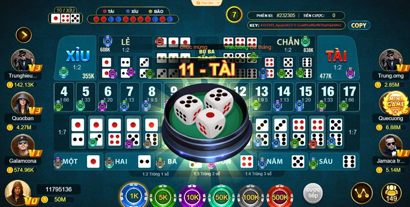 game Tài xỉu online