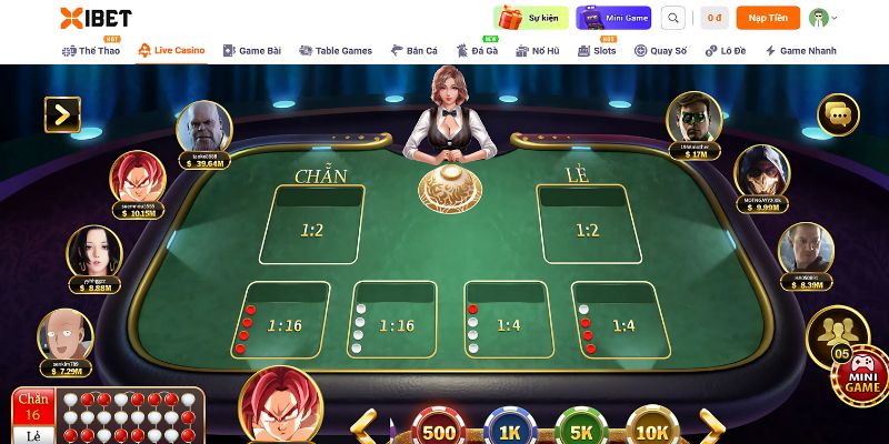 các mẹo chơi xóc đĩa đổi thưởng XIBET