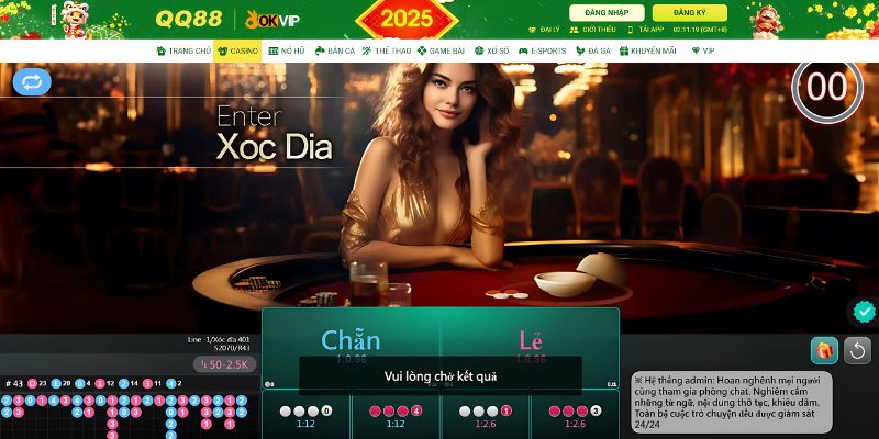 kinh nghiệm chơi game xóc đĩa online QQ88