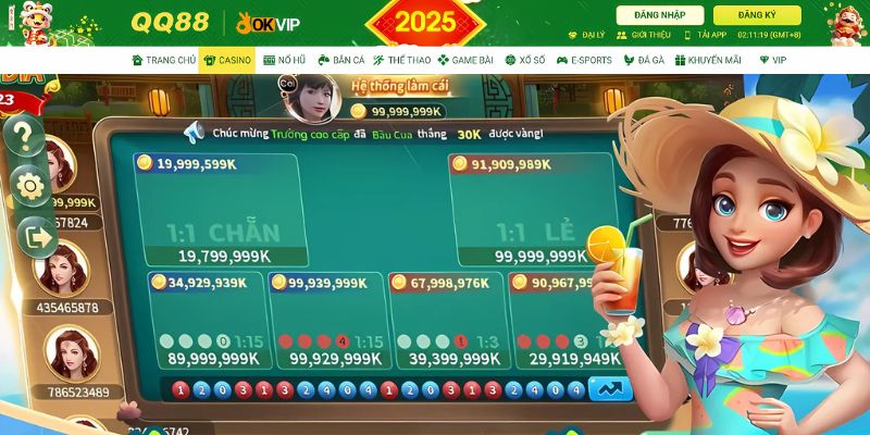 cách chơi game xóc đĩa online QQ88