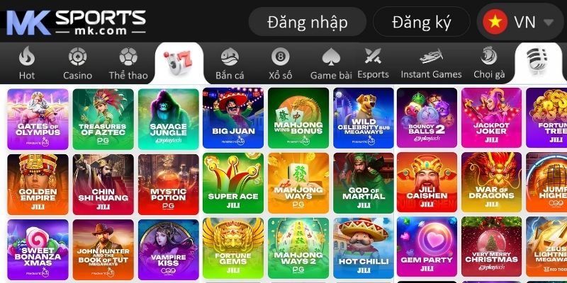 trang cá cược bóng đá uy tín MKsport - game nổ hũ