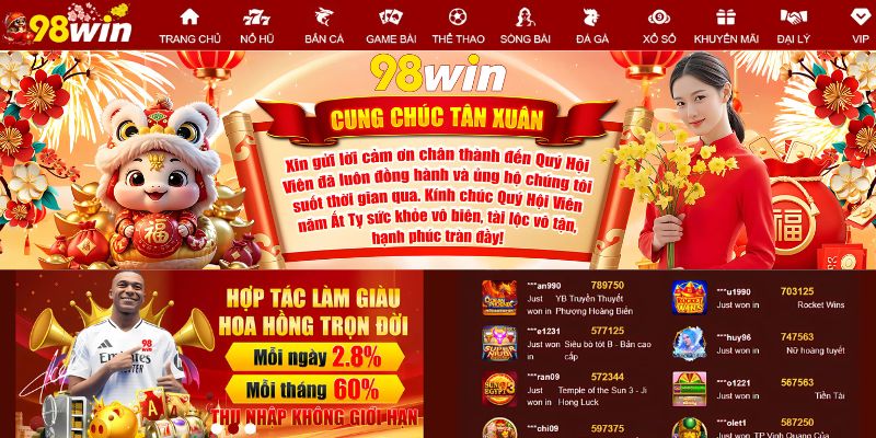 xóc đĩa online tiền thật 98win